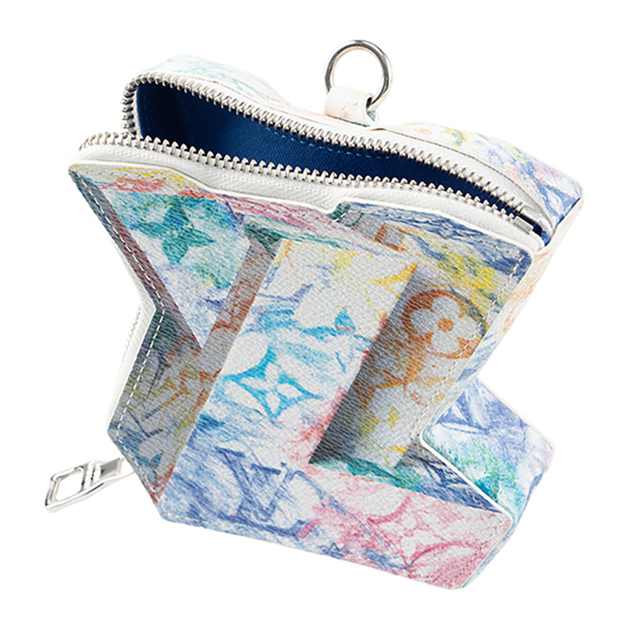 Louis Vuitton LV Block Limited Edition Monogram Pastel Multicolor Crossbody Bag